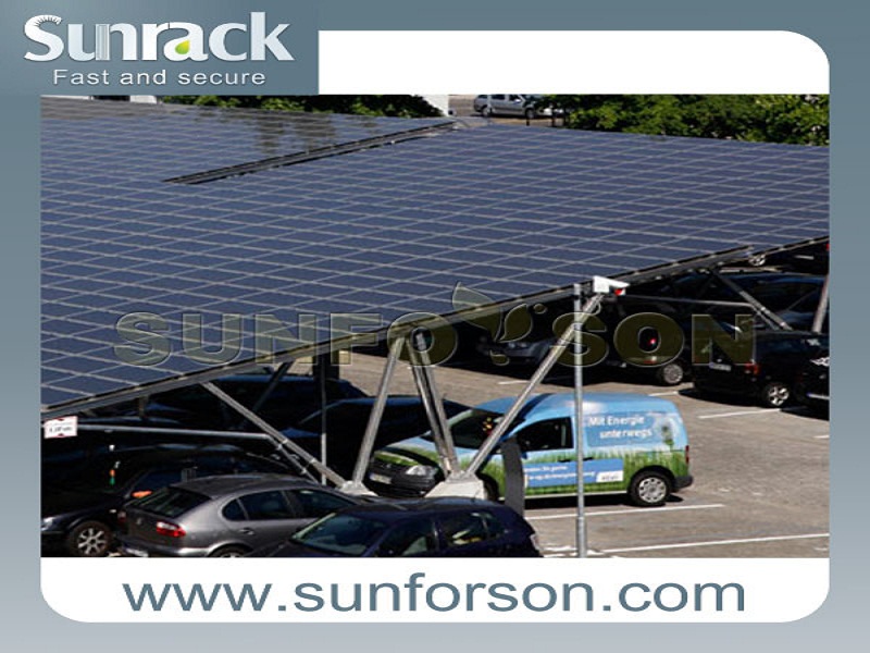哪有供应最有xxx的SFS-CP-03阳程阳光停车棚支架系统 |安徽车棚太阳能支架
