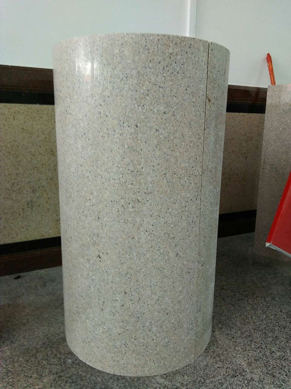 弧形板讯息：[供应]泉州报价合理的花岗岩圆柱皮