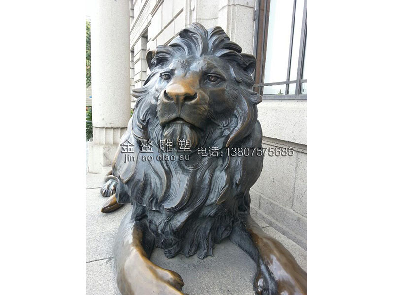 海南景观雕塑厂|供应海口好用的海南铸铜狮子雕塑