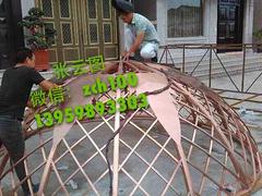 中国镀铜不锈钢屋顶——【厂家直销】泉州牢固的别墅花园拱形圆形屋顶
