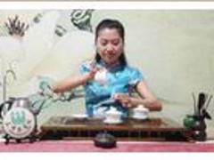 西安花茶茶艺表演，高级茶艺师哪家好，西安润三才茶艺培训