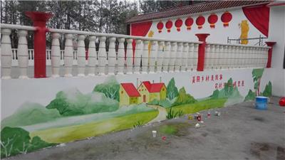 尚饰壁画专注济宁城市文化墙彩绘  街道文化墙彩绘，值得信赖