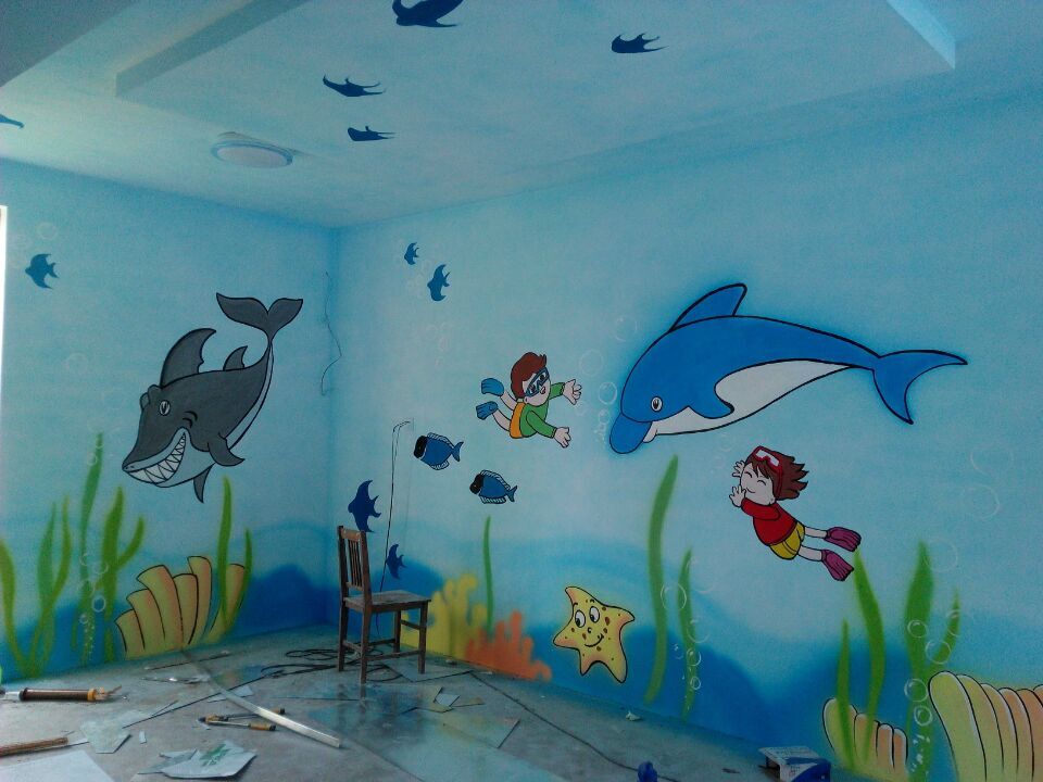 幼儿园手绘设计/济宁手绘墙制作/专业手绘墙设计公司