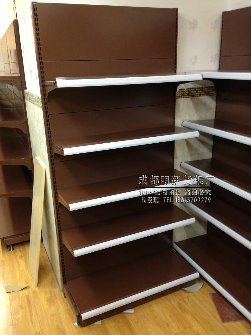 好用的成都超市挂背板货架在哪可以买到——北京打孔背板货架