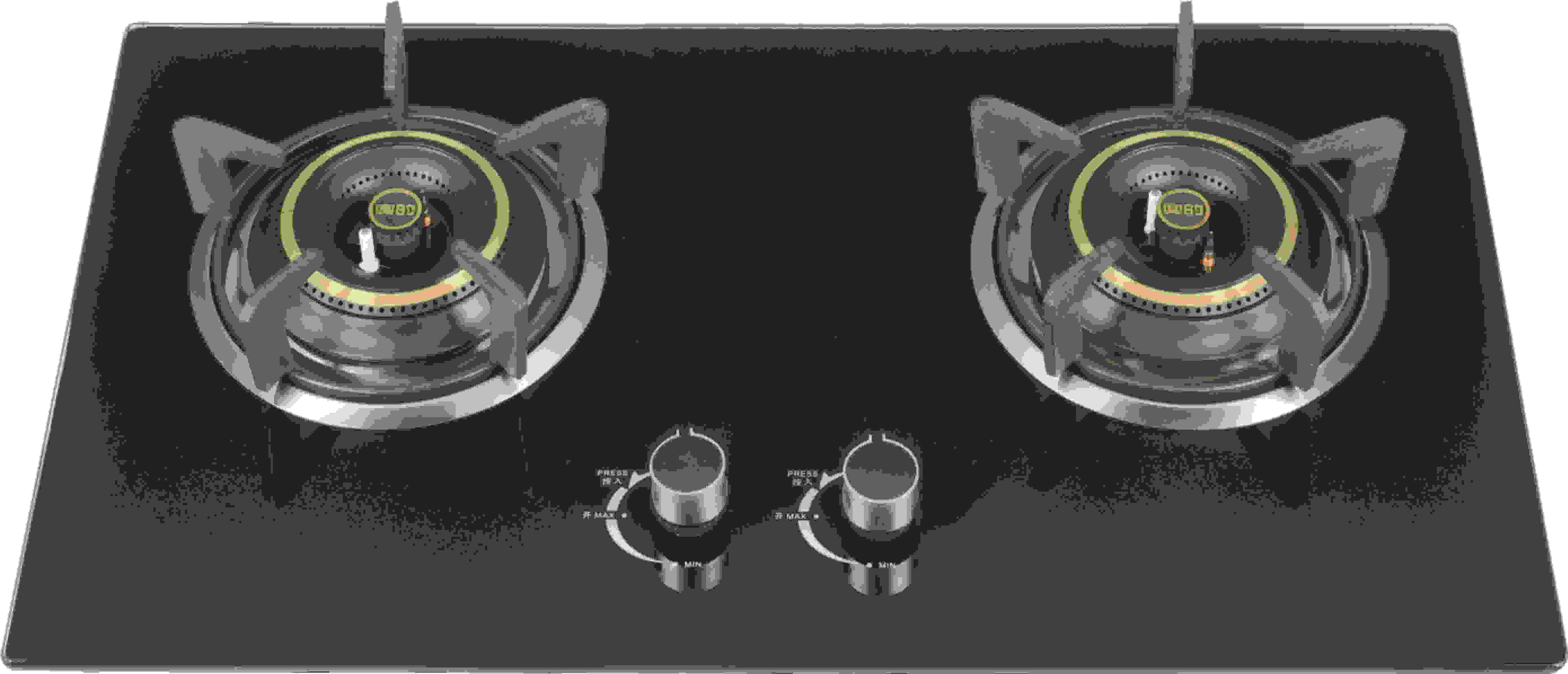 燃气灶嵌入式 天然气液化气煤气灶台式 聚能猛火双灶炉具