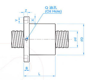 电子仪器专用滚珠丝杆