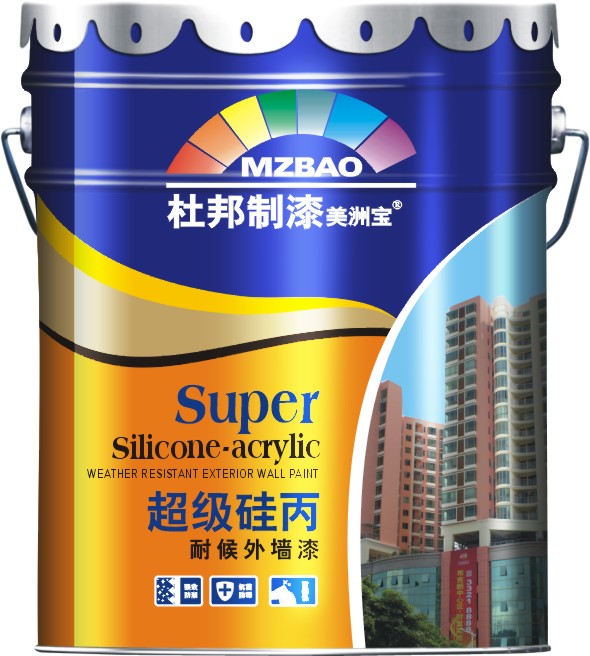 供应中国sd涂料品牌杜邦美洲宝超级硅丙耐候外墙漆