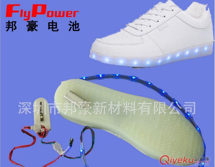3.7V 450mAh 七彩发光鞋电池套装 鞋灯电池 灯带电池 锂聚合物电池