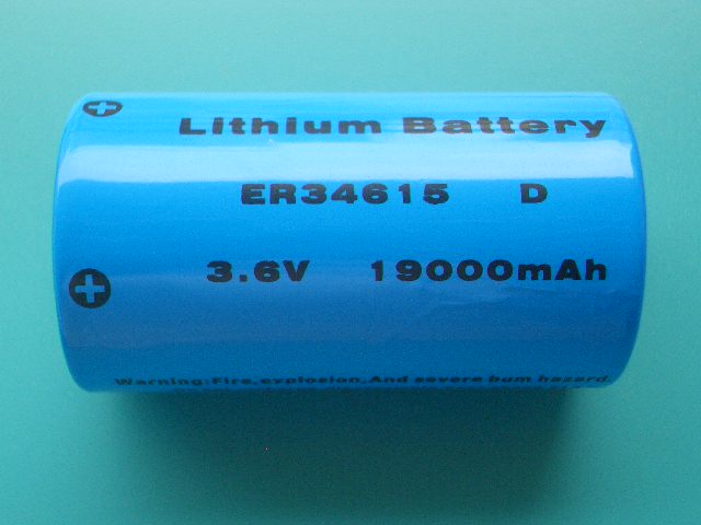 供应ER34615（3.6V）锂亚电池仪器用电池