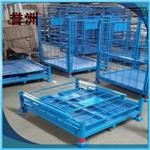 广州誉洲厂家制造物流PE折叠箱蓝色高强度折叠箱 