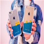 韩国小黄鸭苹果iPhone6手机壳 iphone6plus手机壳 流沙外壳 素材
