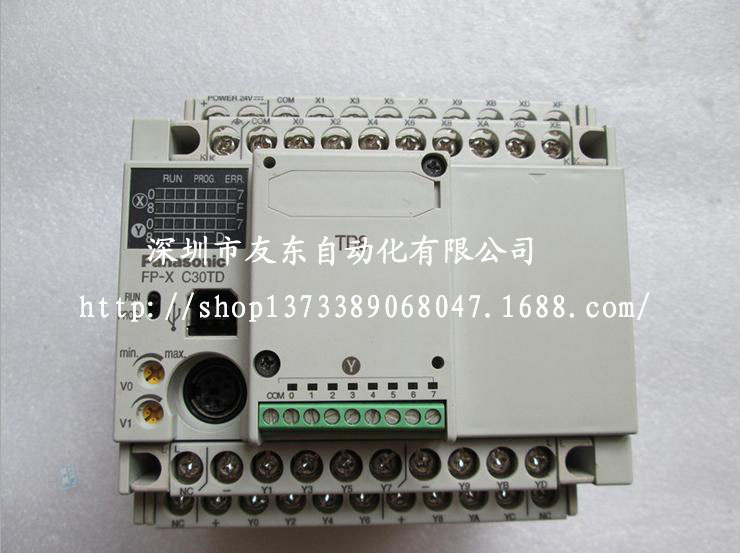 原装现货松下PLC AFPX-C30TD可编程控制器 高性能控制单元