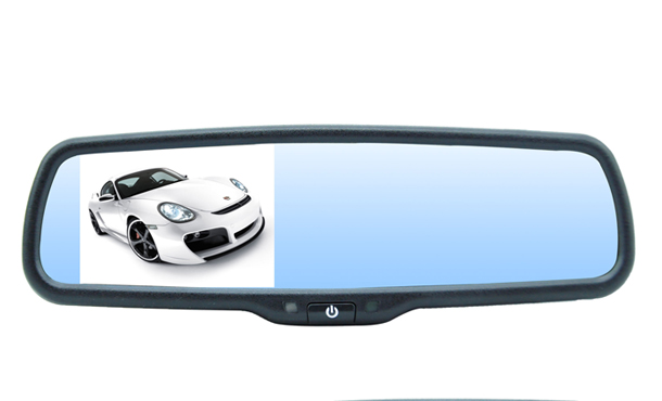 畅销品牌“展鑫”3.5寸专车专用自动电子防眩目后视镜