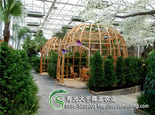 玻璃温室 连栋温室建设 连栋温室建设常见生态餐厅用棚  育苗 蔬菜专业建棚