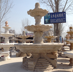 景观雕塑喷泉制作石雕喷泉生产