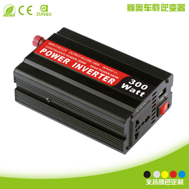 车载逆变器300W 足功率带高品质智能风扇带USB