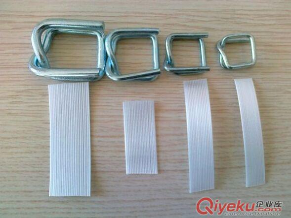 宽19纤维带打包扣批发、上海钢丝打包扣、一箱1000个