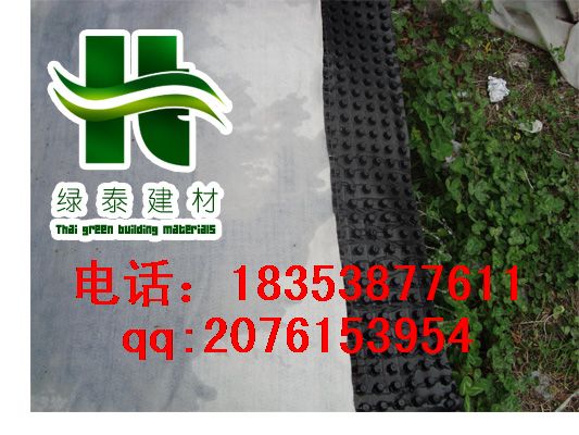 佛山园林种植排水板卷材#潮州2.5公分地下车库疏水板#直销