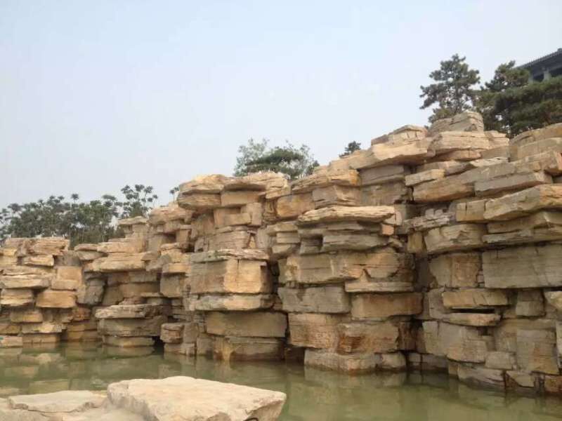 山东水纹石，千层石，龟纹石