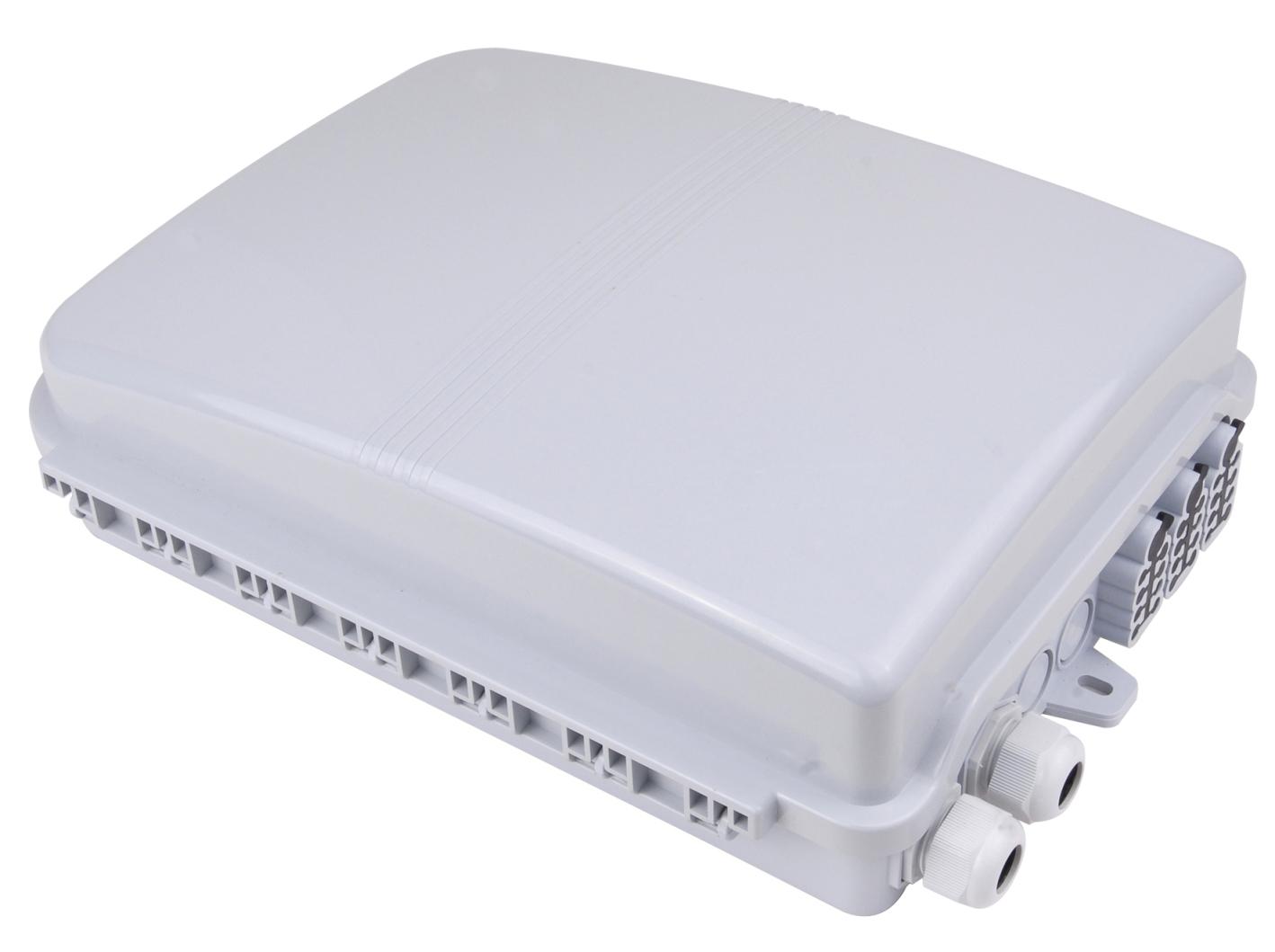供应（FTTH光纤到户） 分光分纤箱 24芯塑料分纤箱 