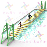 武汉同心水上拓展器材-泸定桥